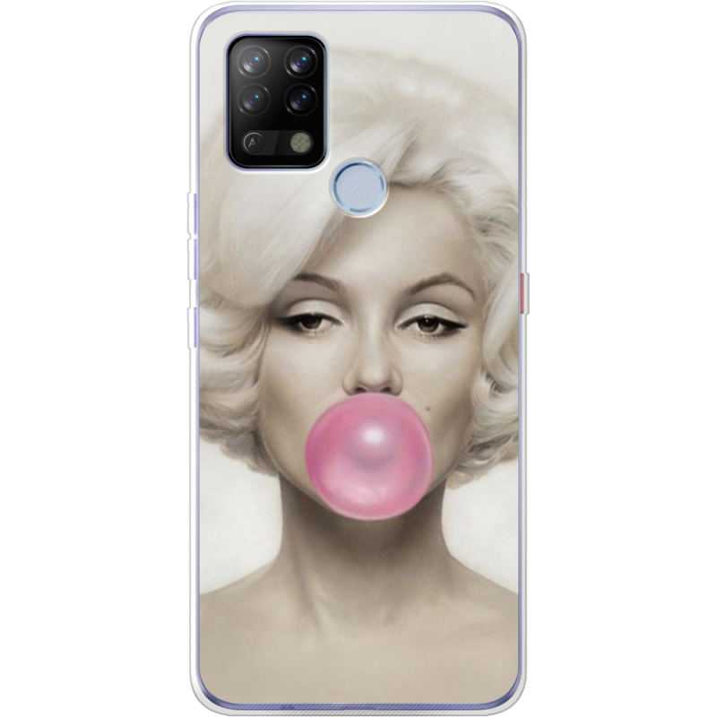 Чехол BoxFace Tecno POVA Marilyn Monroe Bubble Gum