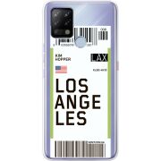 Прозрачный чехол BoxFace Tecno POVA Ticket Los Angeles