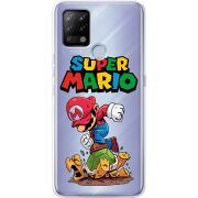 Прозрачный чехол BoxFace Tecno POVA Super Mario