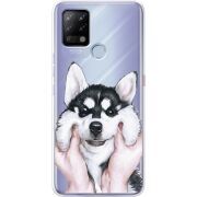 Прозрачный чехол BoxFace Tecno POVA Husky