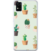 Чехол BoxFace ZTE Blade A31 L-green Cacti