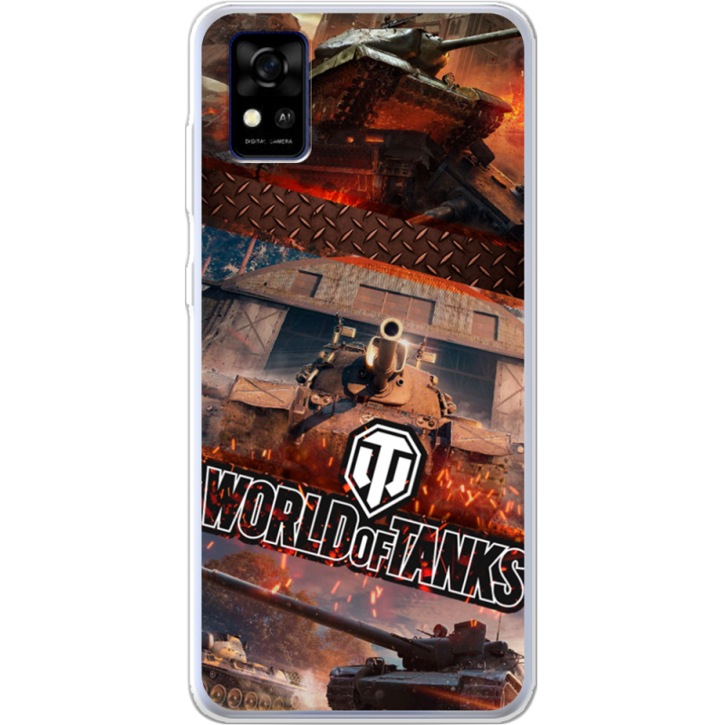 Чехол BoxFace ZTE Blade A31 World Of Tanks