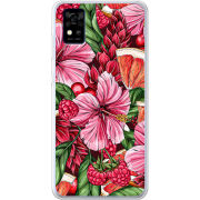 Чехол BoxFace ZTE Blade A31 Tropical Flowers