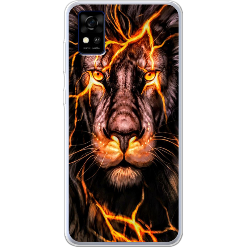 Чехол BoxFace ZTE Blade A31 Fire Lion