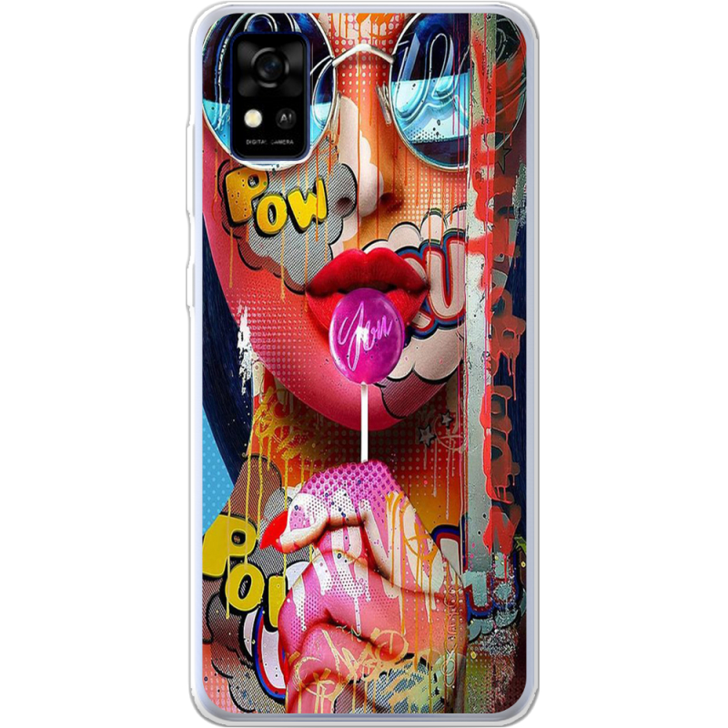 Чехол BoxFace ZTE Blade A31 Colorful Girl