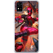 Чехол BoxFace ZTE Blade A31 Woman Deadpool