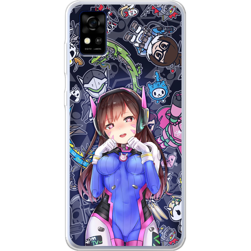 Чехол BoxFace ZTE Blade A31 Overwatch D.VA