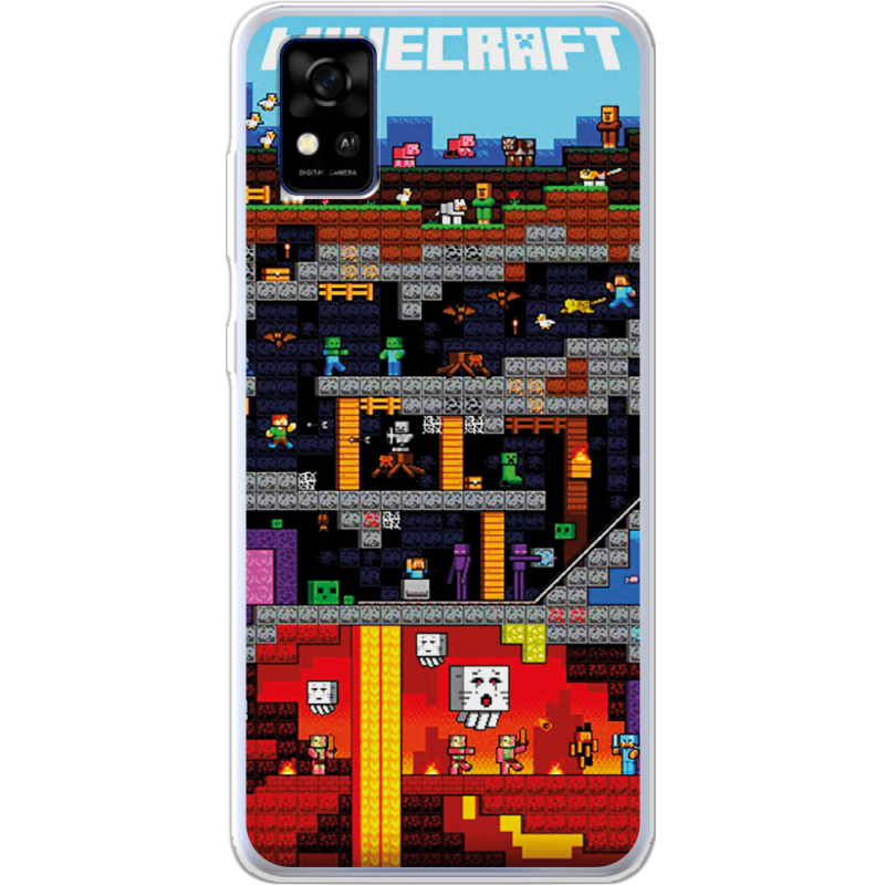 Чехол BoxFace ZTE Blade A31 Minecraft Lode Runner