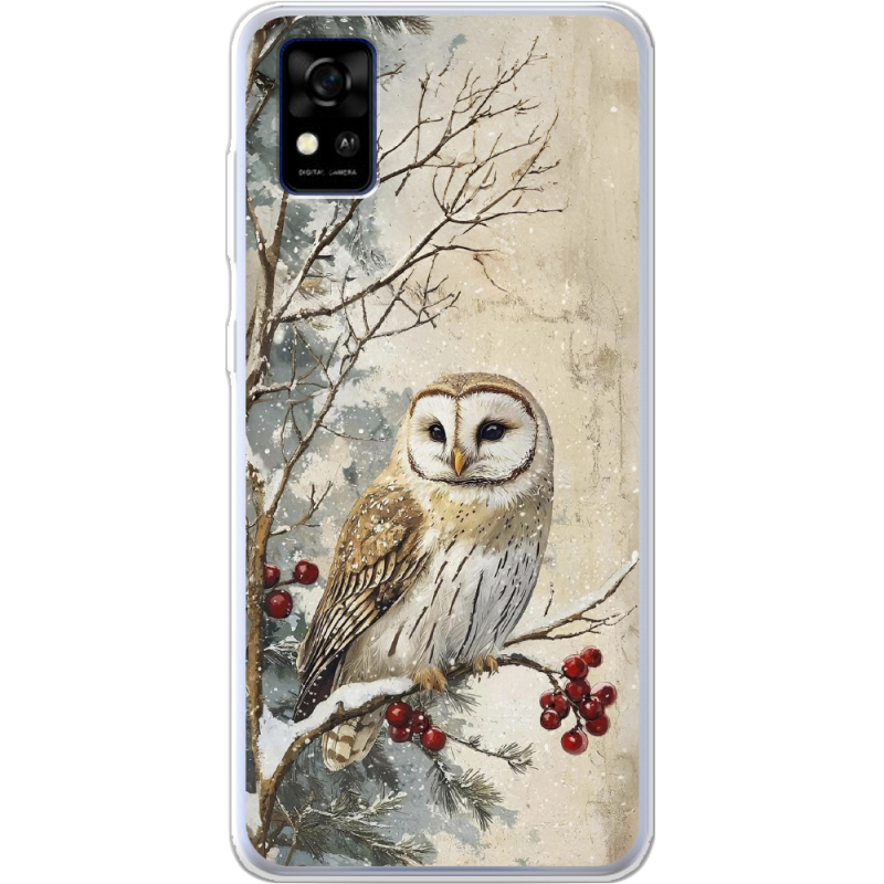 Чехол BoxFace ZTE Blade A31 Christmas Owl