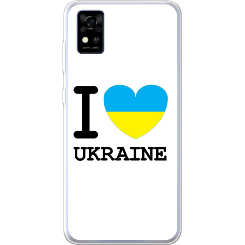 Чехол BoxFace ZTE Blade A31 I love Ukraine