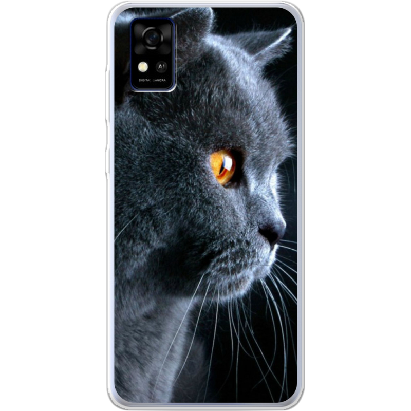 Чехол BoxFace ZTE Blade A31 English cat