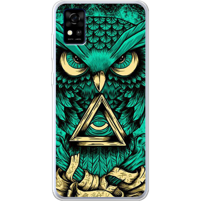 Чехол BoxFace ZTE Blade A31 Masonic Owl