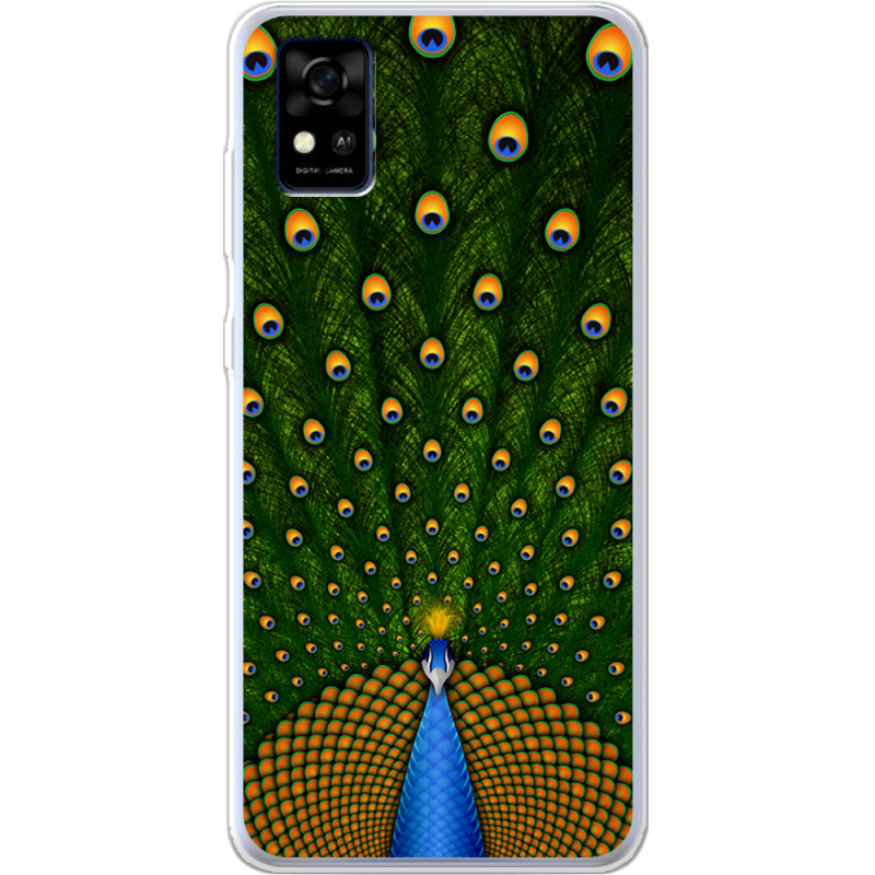 Чехол BoxFace ZTE Blade A31 Peacocks Tail