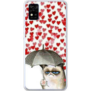 Чехол BoxFace ZTE Blade A31 Raining Hearts