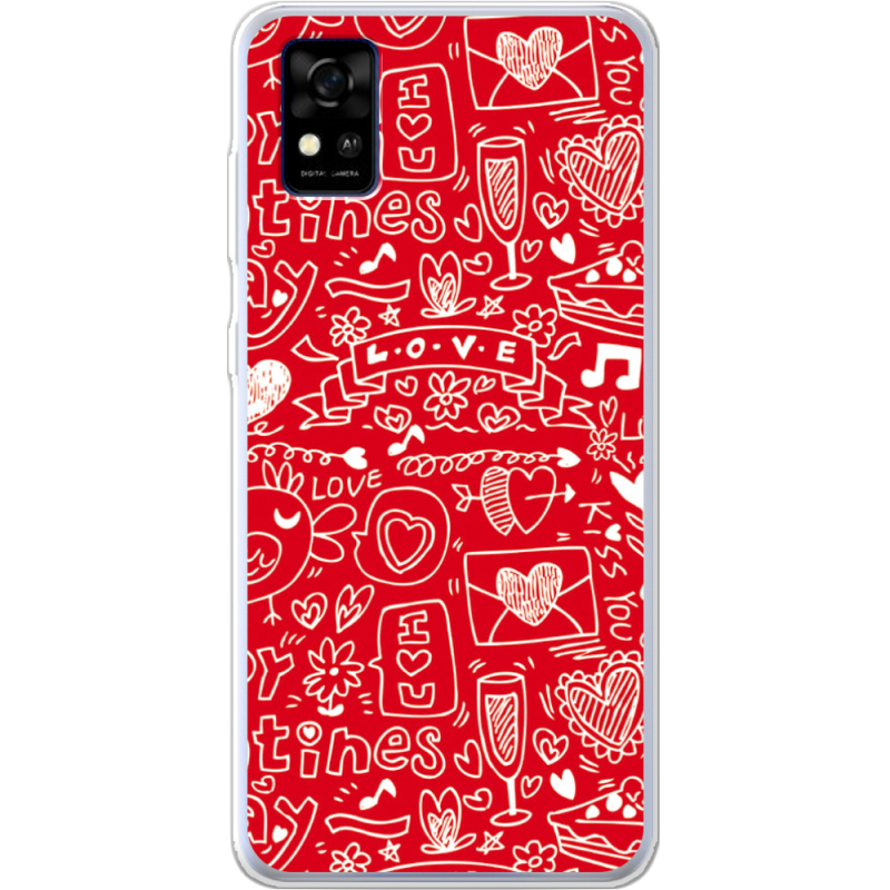 Чехол BoxFace ZTE Blade A31 Happy Valentines