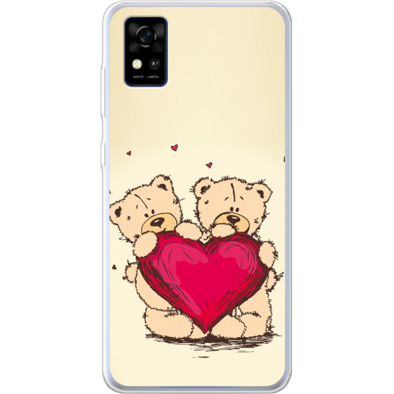 Чехол BoxFace ZTE Blade A31 Teddy Bear Love