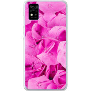 Чехол BoxFace ZTE Blade A31 Pink Flowers