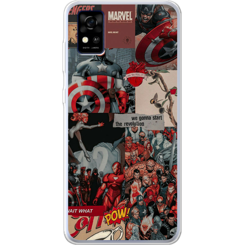 Чехол BoxFace ZTE Blade A31 Marvel Avengers