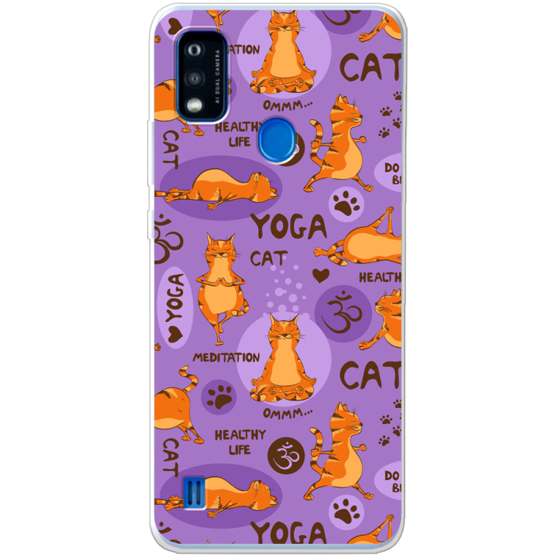 Чехол BoxFace ZTE Blade A51 Yoga Cat