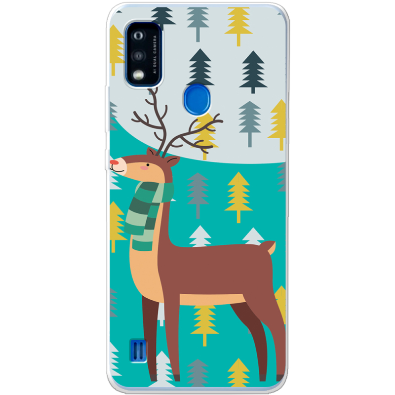 Чехол BoxFace ZTE Blade A51 Foresty Deer