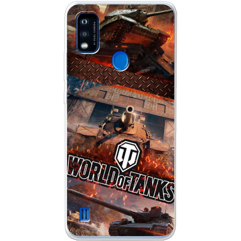 Чехол BoxFace ZTE Blade A51 World Of Tanks