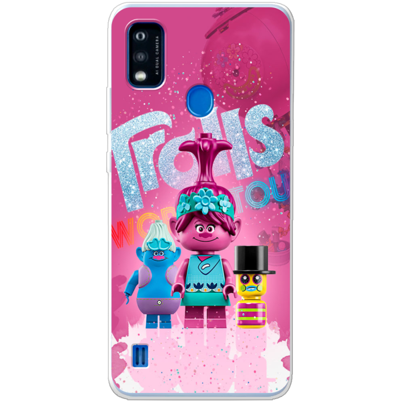 Чехол BoxFace ZTE Blade A51 Lego Trolls