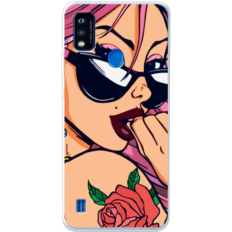 Чехол BoxFace ZTE Blade A51 Pink Girl