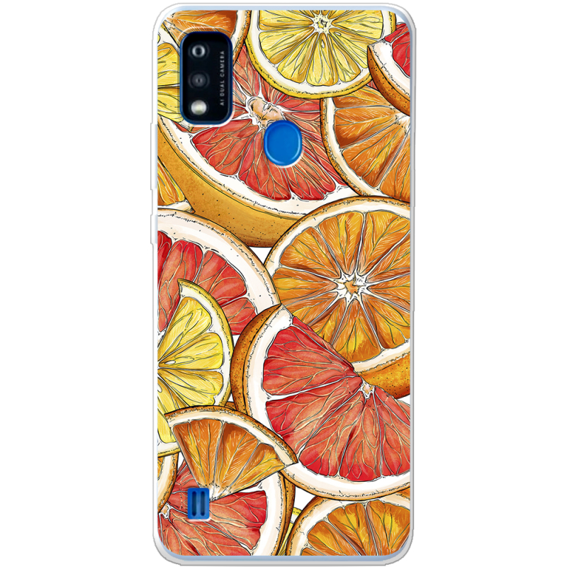 Чехол BoxFace ZTE Blade A51 Citrus Pattern