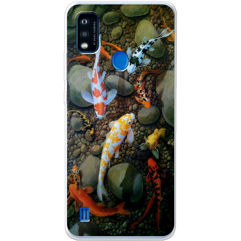 Чехол BoxFace ZTE Blade A51 Underwater Koi