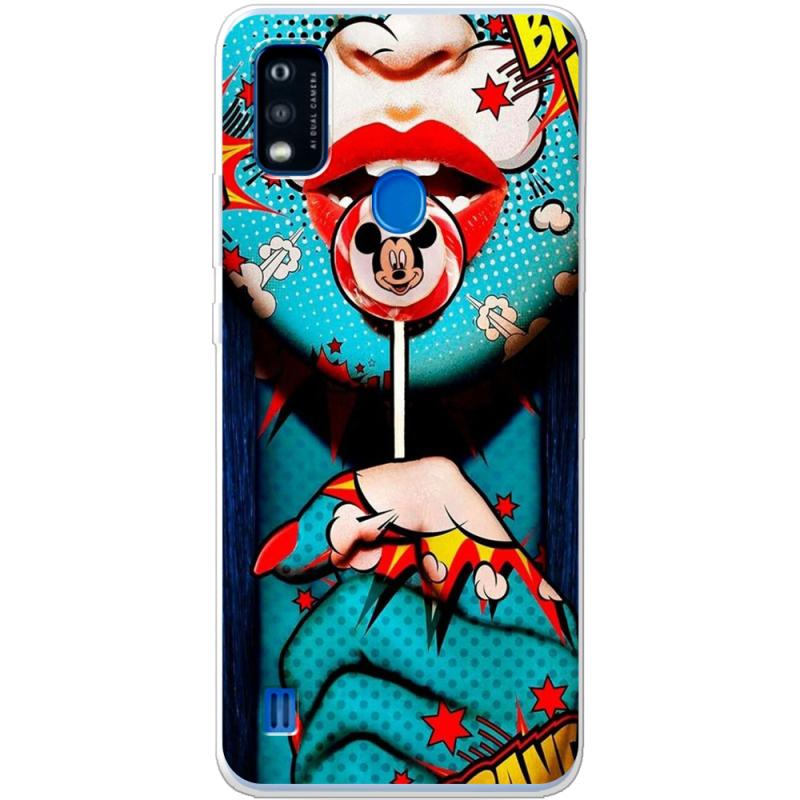 Чехол BoxFace ZTE Blade A51 Girl Pop Art