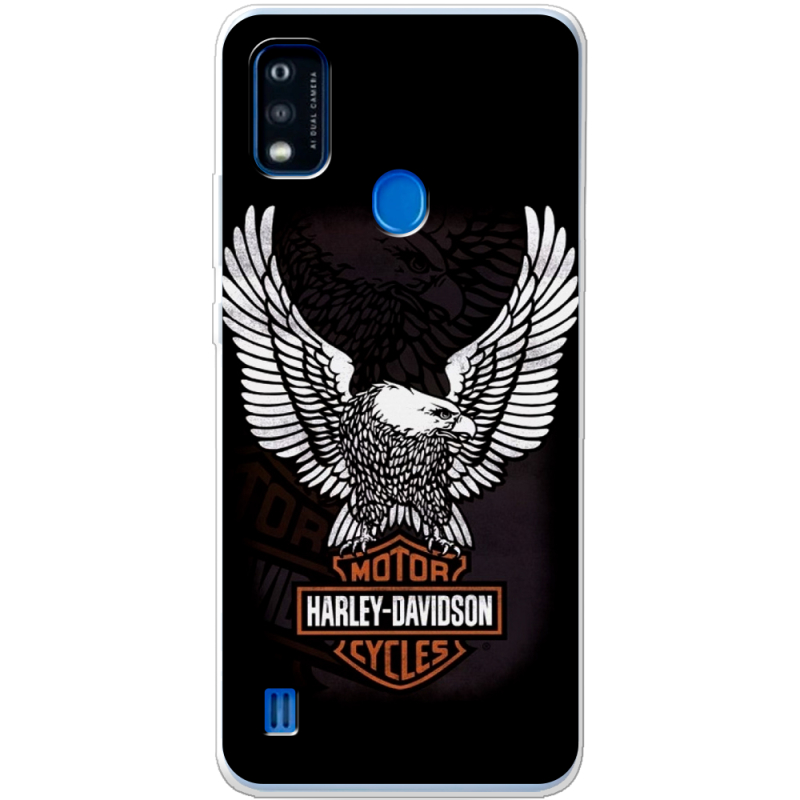 Чехол BoxFace ZTE Blade A51 Harley Davidson and eagle