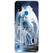 Чехол BoxFace ZTE Blade A51 White Horse