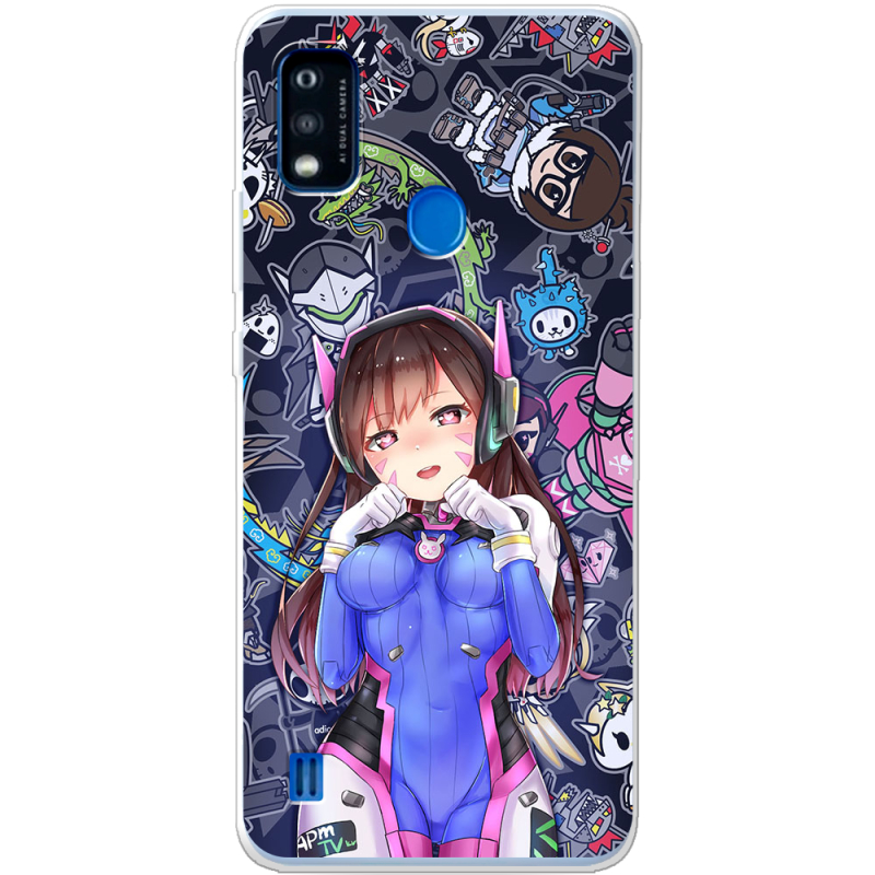 Чехол BoxFace ZTE Blade A51 Overwatch D.VA