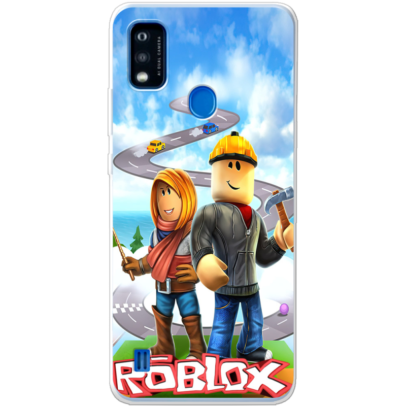 Чехол BoxFace ZTE Blade A51 Roblox Білдерман