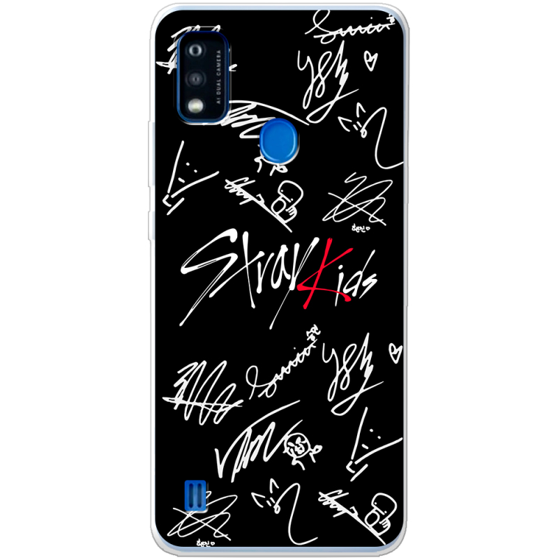 Чехол BoxFace ZTE Blade A51 Stray Kids автограф