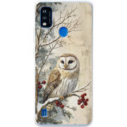 Чехол BoxFace ZTE Blade A51 Christmas Owl