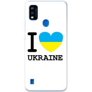 Чехол BoxFace ZTE Blade A51 I love Ukraine