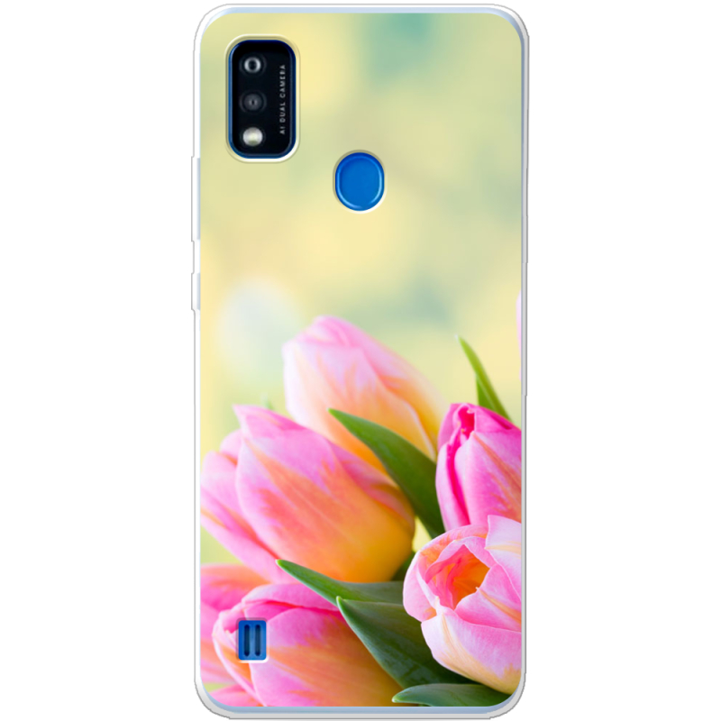 Чехол BoxFace ZTE Blade A51 Bouquet of Tulips