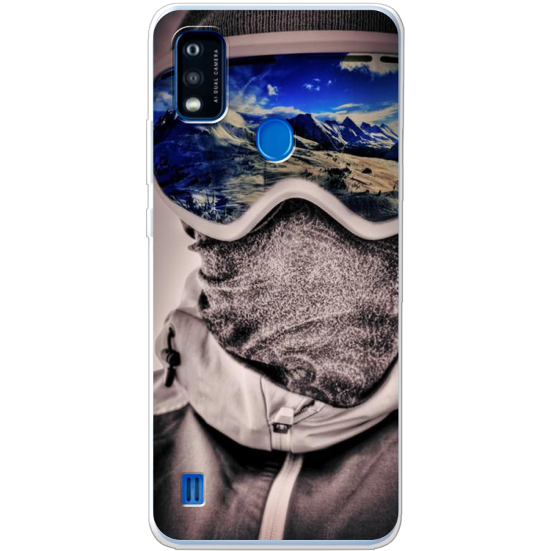 Чехол BoxFace ZTE Blade A51 snowboarder