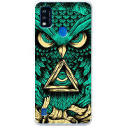 Чехол BoxFace ZTE Blade A51 Masonic Owl