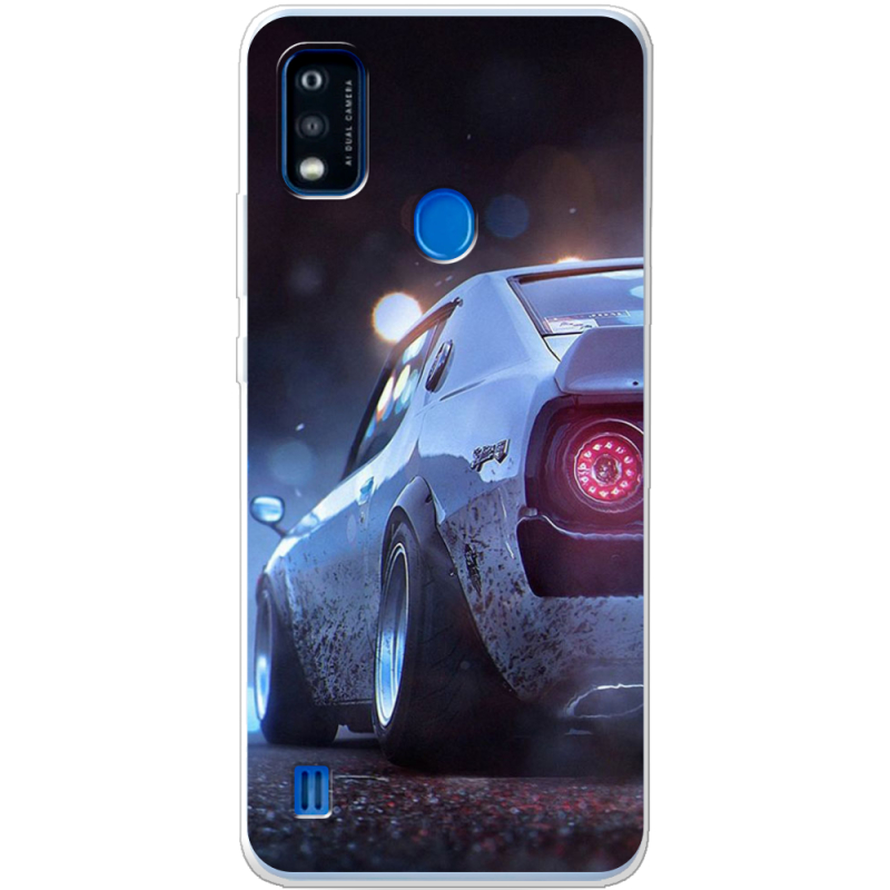 Чехол BoxFace ZTE Blade A51 Silver Car