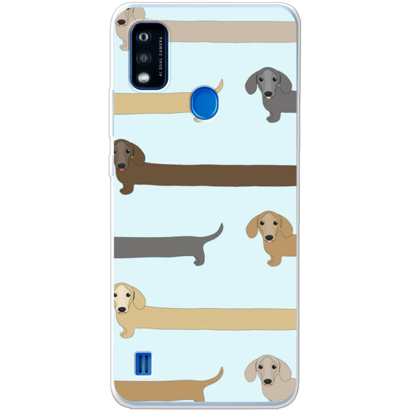 Чехол BoxFace ZTE Blade A51 Dachshund