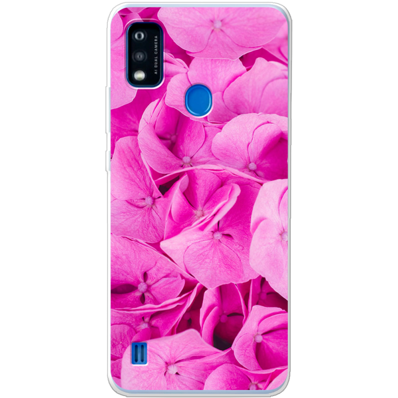 Чехол BoxFace ZTE Blade A51 Pink Flowers