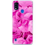 Чехол BoxFace ZTE Blade A51 Pink Flowers