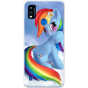 Чехол BoxFace ZTE Blade A51 My Little Pony Rainbow Dash