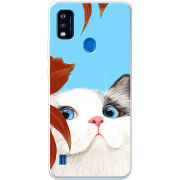 Чехол BoxFace ZTE Blade A51 Wondering Cat