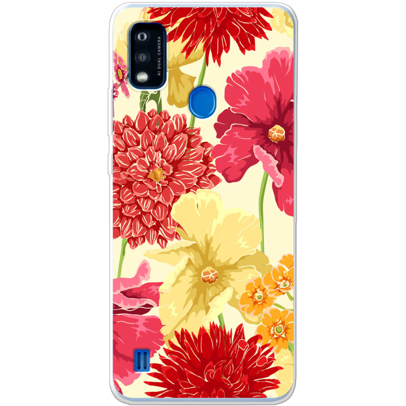 Чехол BoxFace ZTE Blade A51 Flower Bed