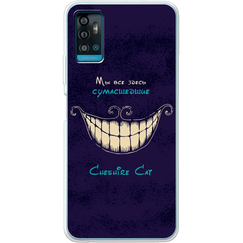 Чехол BoxFace ZTE Blade A71 Cheshire Cat
