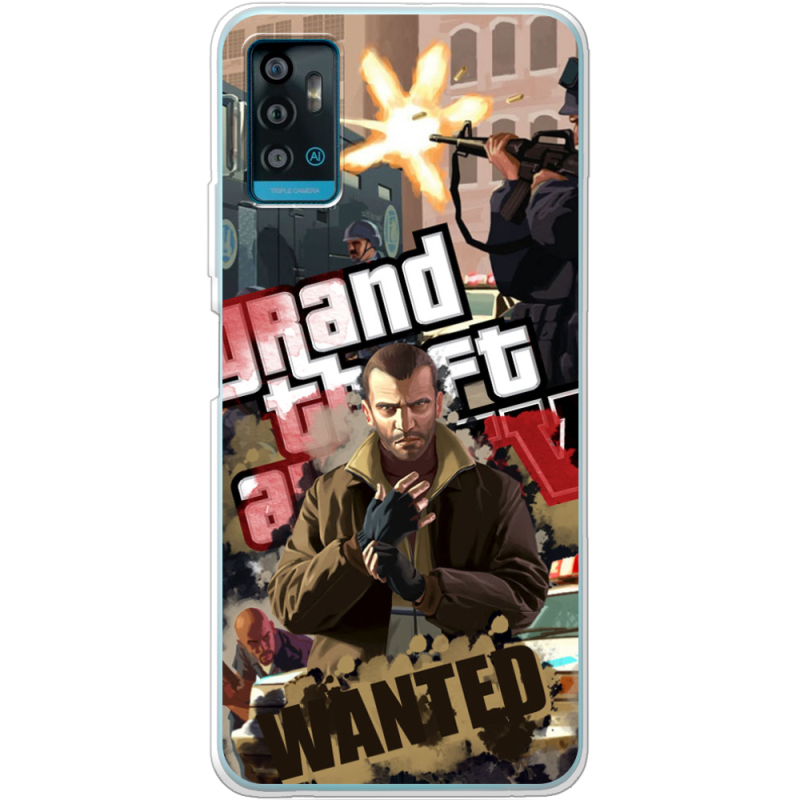 Чехол BoxFace ZTE Blade A71 GTA 4