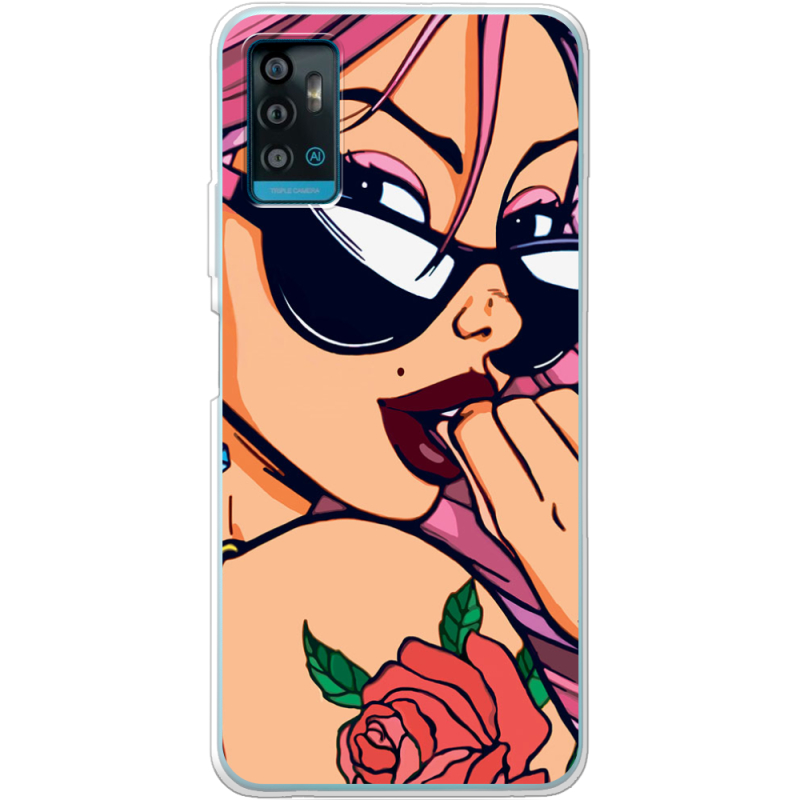 Чехол BoxFace ZTE Blade A71 Pink Girl